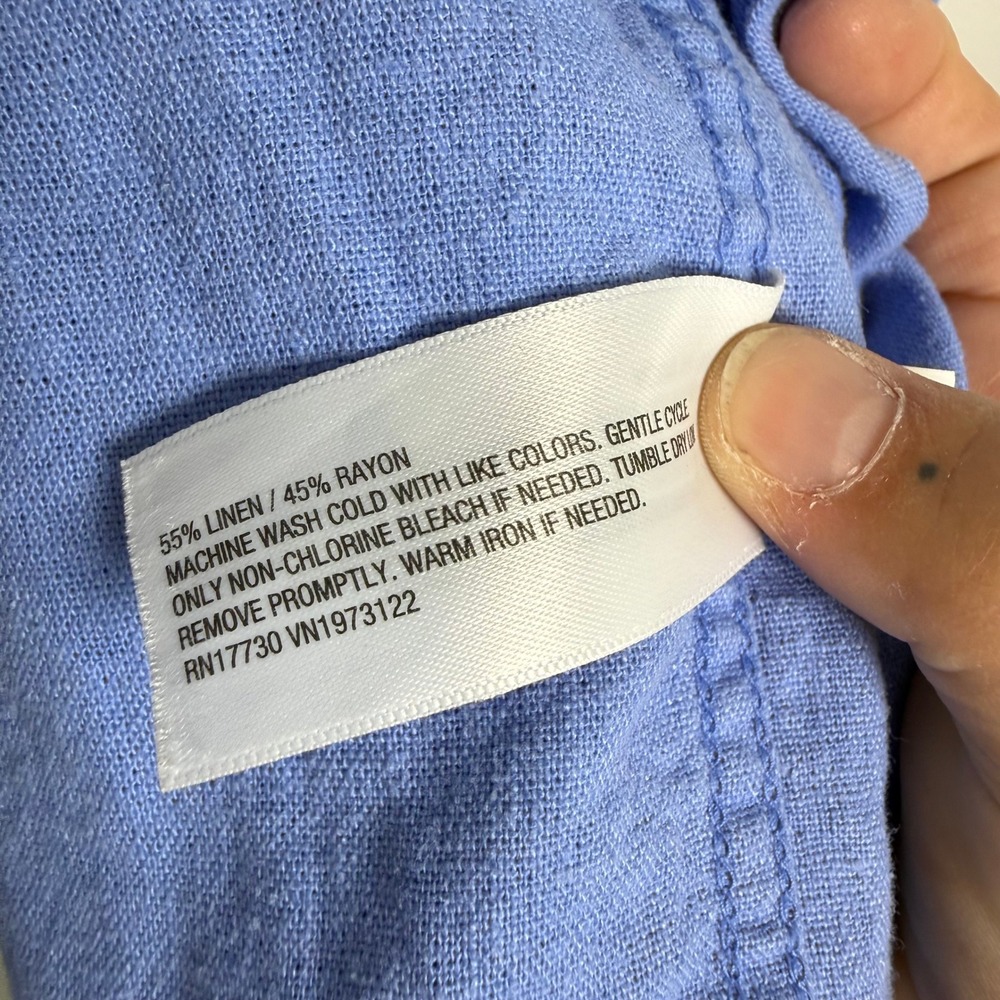 Universal Thread Relaxed Fit Button Down Shirt Bl… - image 4